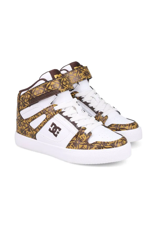 Кроссовки с высоким верхом Dc Shoes, Brown/White — фото 2