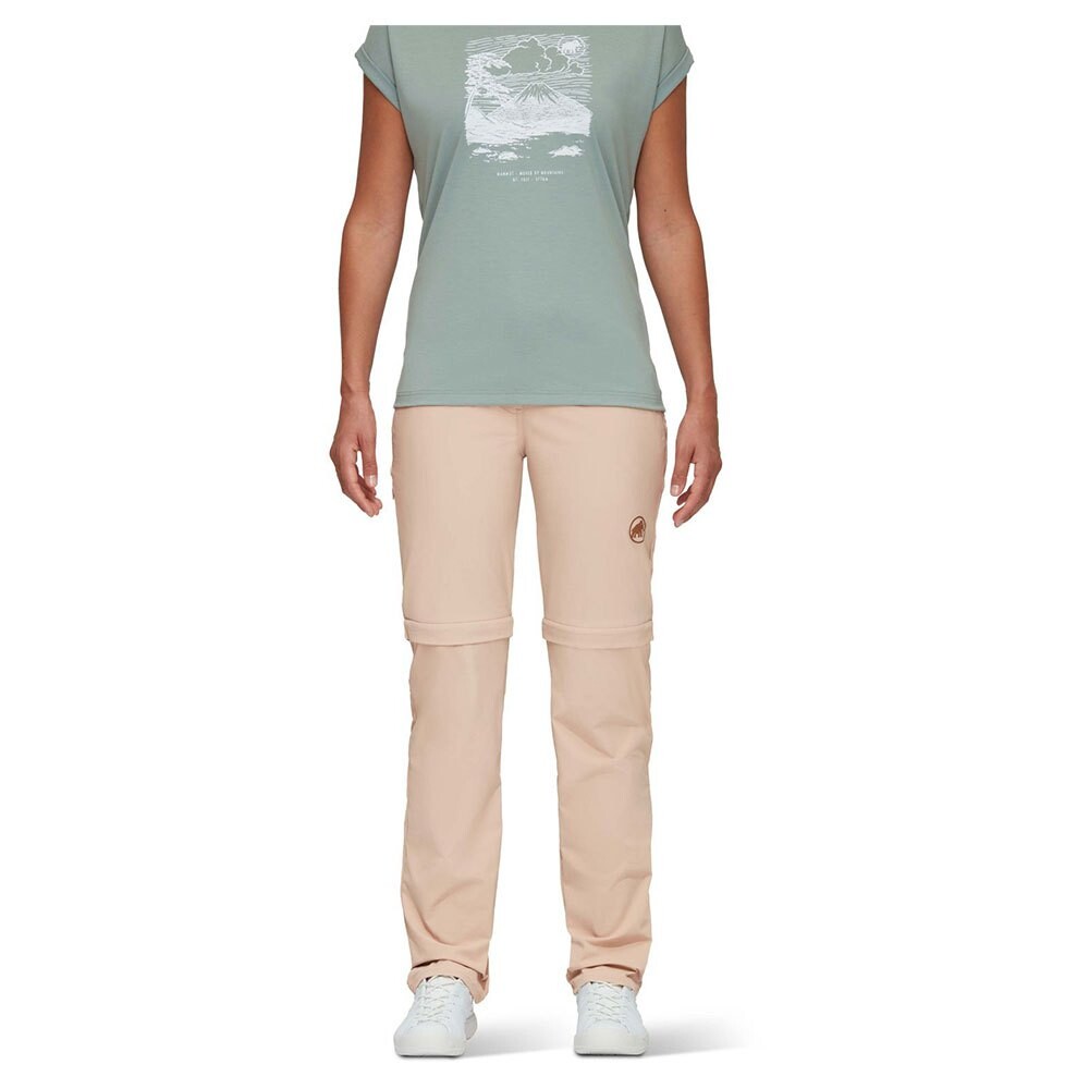 

Брюки Mammut Runbold Zip Off, бежевый