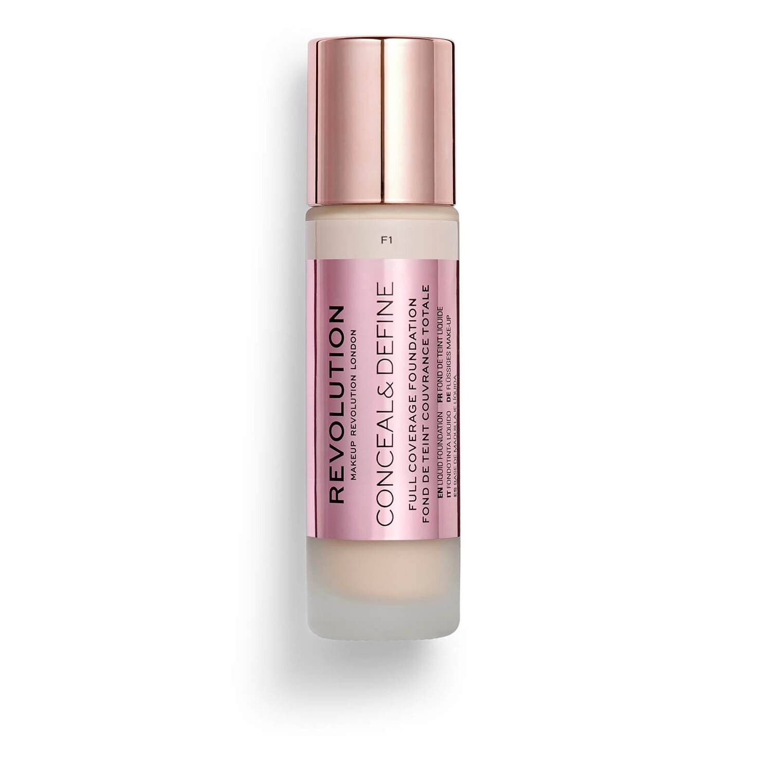 

Тональная основа Makeup Revolution Conceal & Define Foundation
