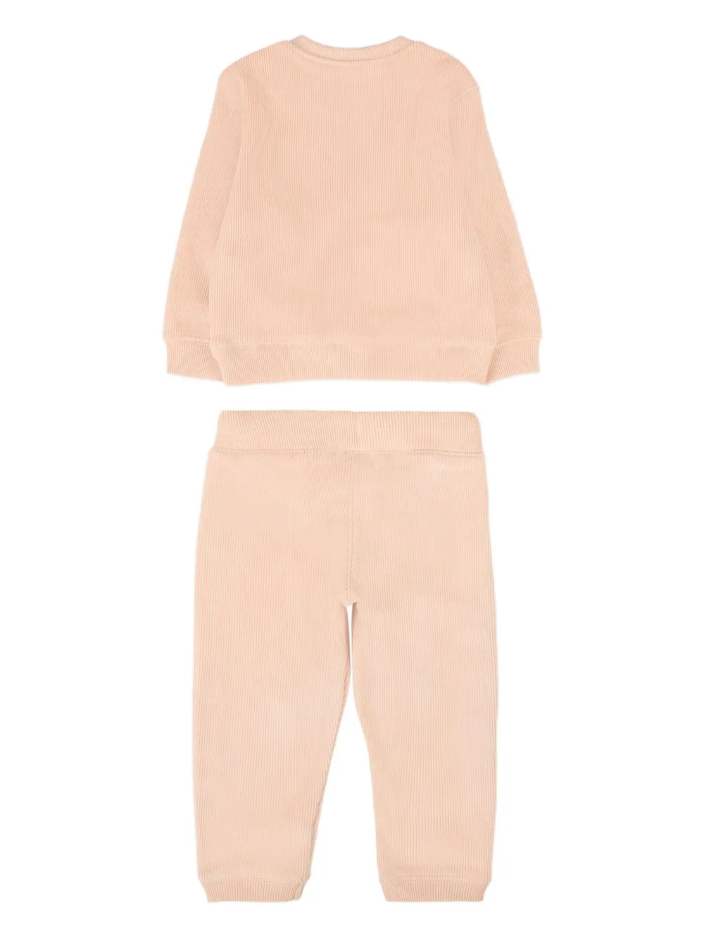 Спортивный костюм с вышитым логотипом Calvin Klein Kids, розовый — фото 2