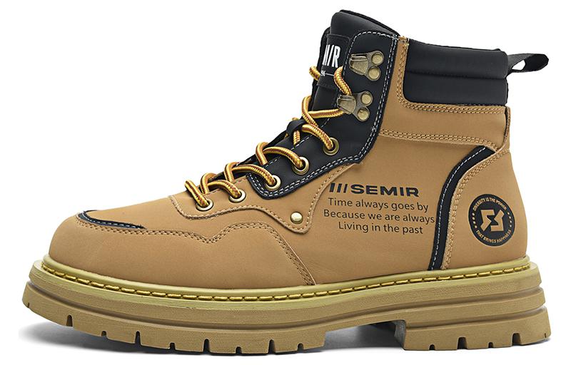 

Короткие мужские ботинки Martin до середины голени SEMIR, Yellow