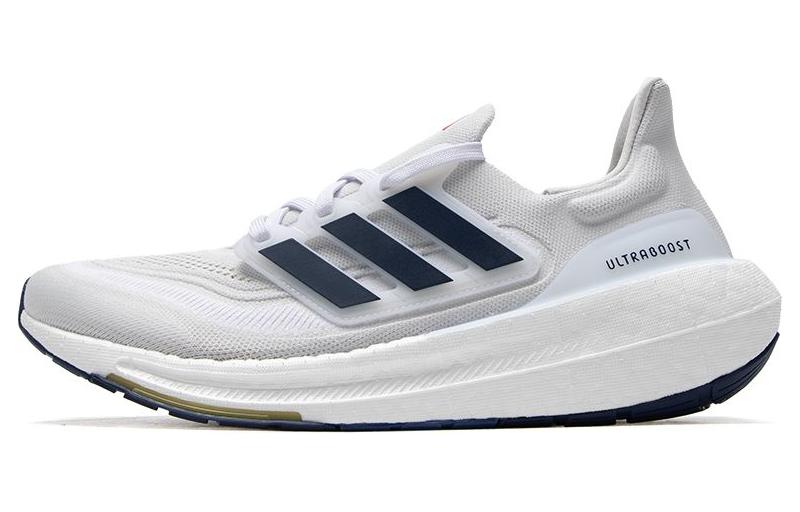 

Adidas Адидас Ультрабуст Лайт Кристально белый Тёмно-синий — Бело-синий, цвет White Blue