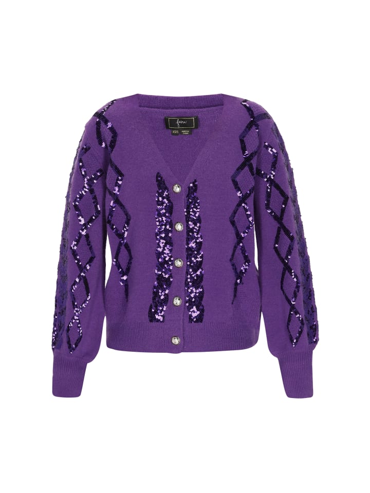 

Faina Женский кардиган фиолетового цвета