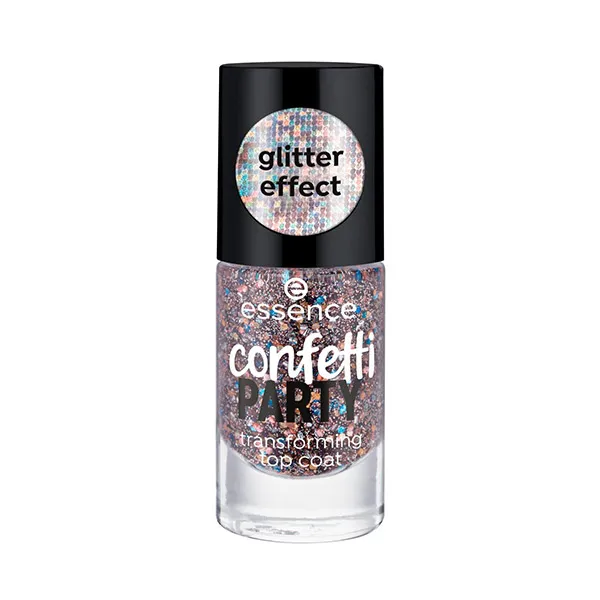 

Верхнее пальто Top Coat Confetti Party Essence, 1 UD