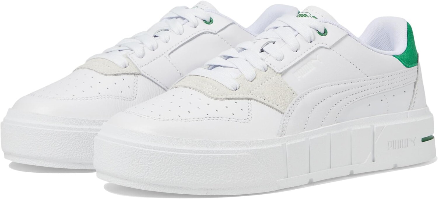 

Кроссовки PUMA Cali Court Match, цвет Puma White/Archive Green