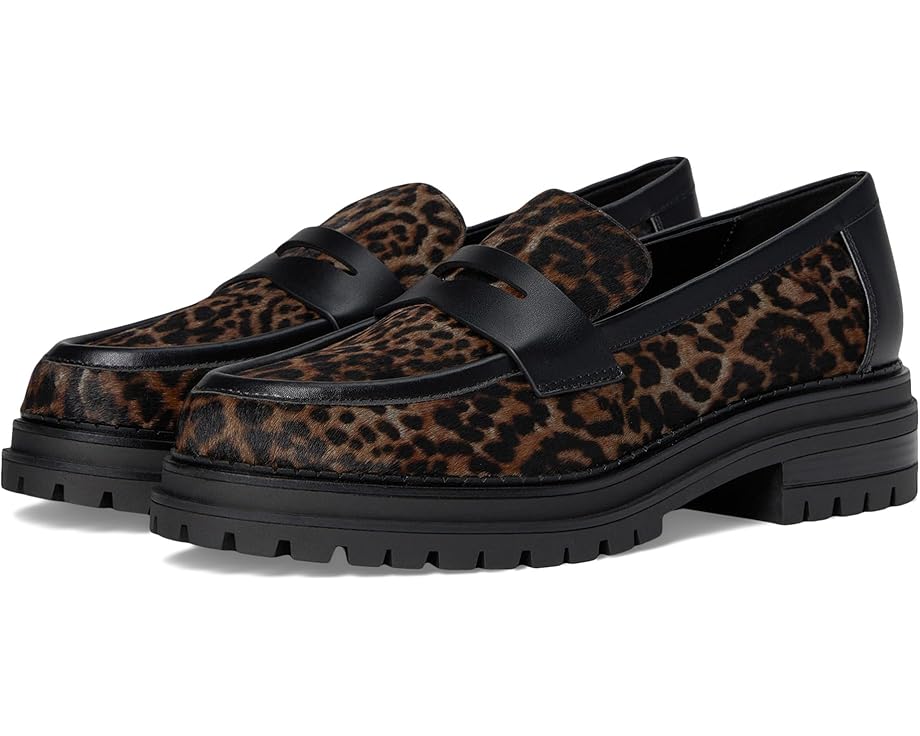 Лоферы Calvin Klein Grantly, цвет Dark Natural Leopard Multi