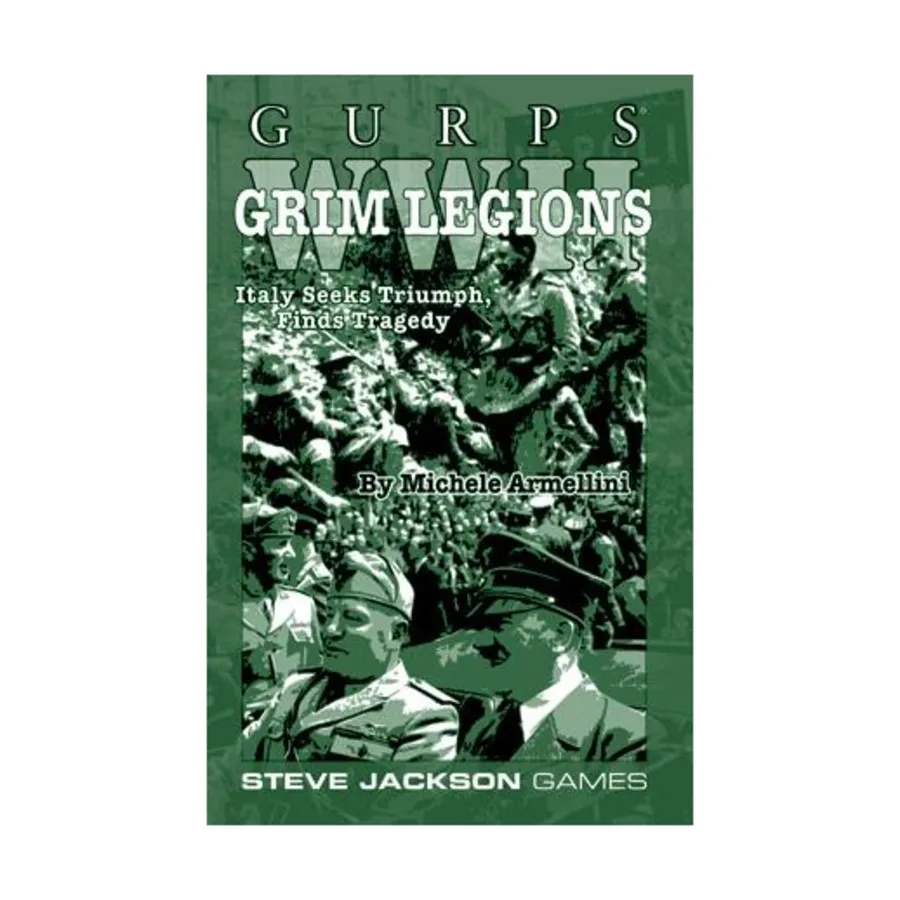 

Grim Legions, GURPS (1st-3rd Edition) - World War II, мягкая обложка