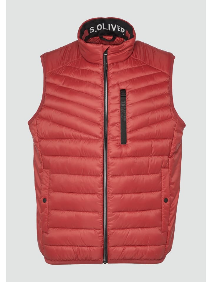 

s.Oliver Жилет для активного отдыха, цвет 3556_маково-красный