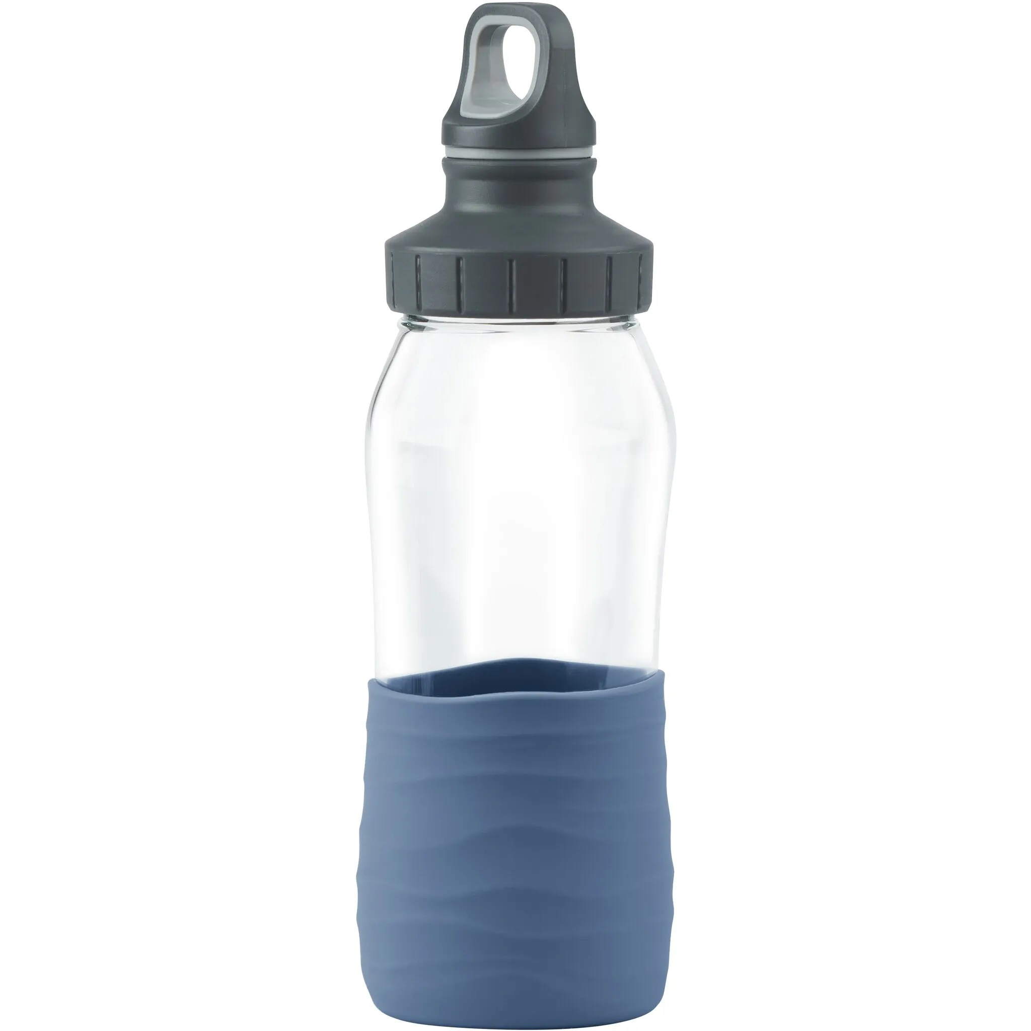 

Бутылка Emsa «Drink2Go», (1 шт.), завинчивающаяся крышка, герметичная/гигиеничная/чистая, силиконовый рукав, 500 мл, цвет Aqua Blau