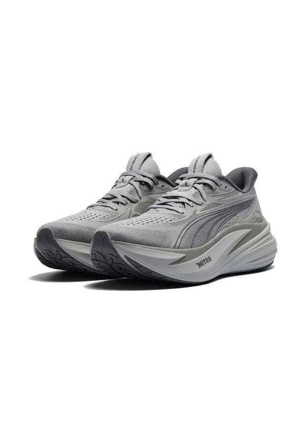 Кроссовки для бега по шоссе magmax nitro 2 Puma, Gray Echo — фото 2