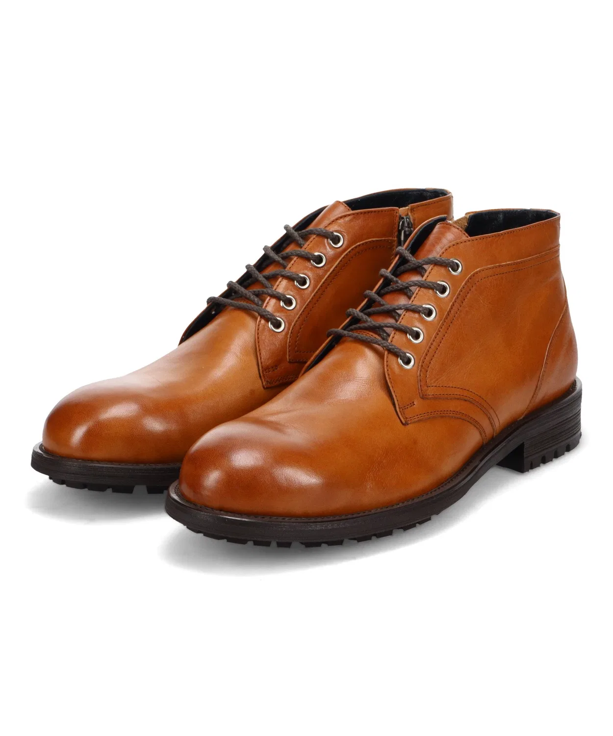 Ботинки кожаные Tochigi Leather whoop-de-doo/フープディドゥ, 41, верблюжий