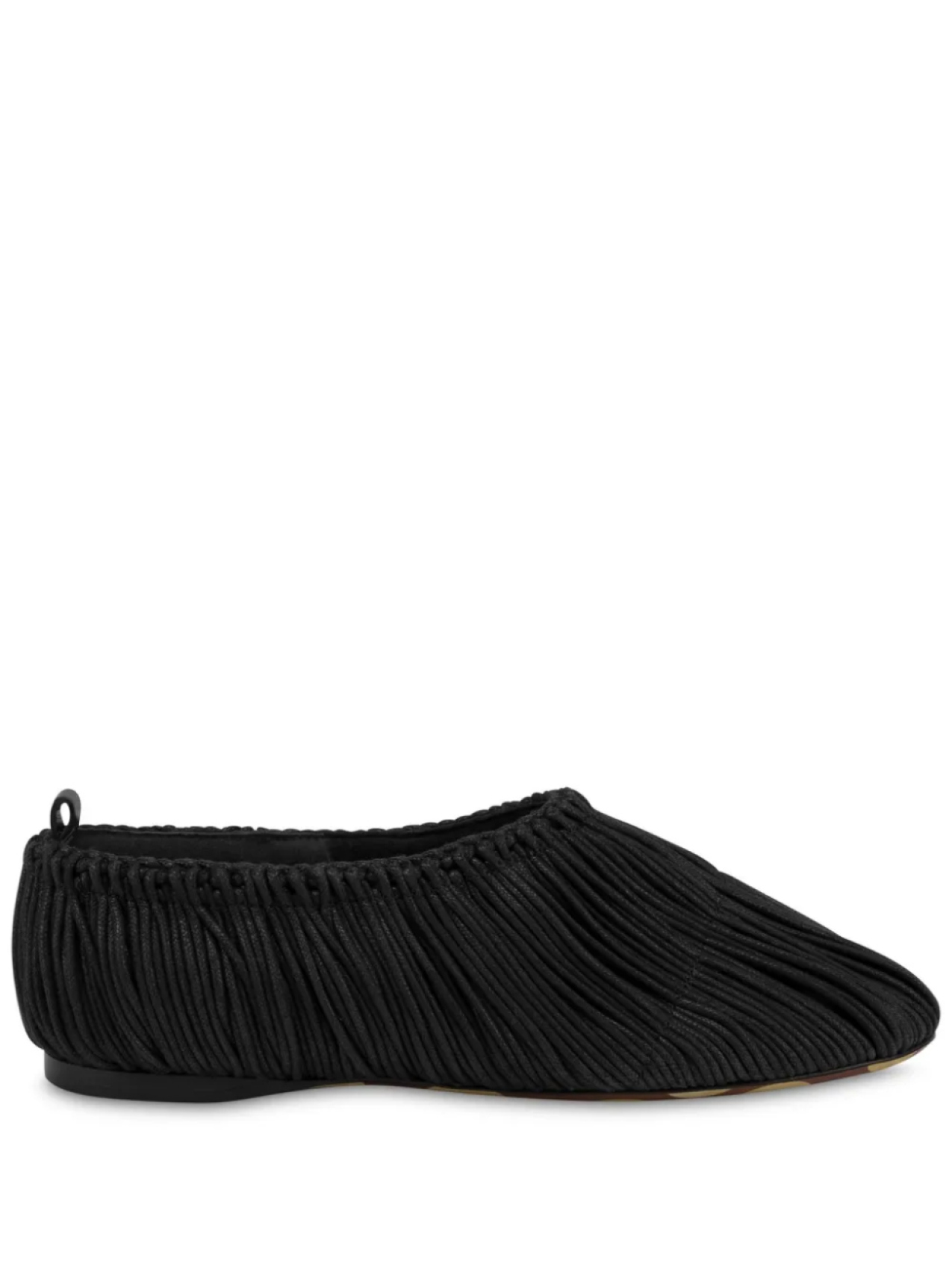 Moschino балетки из смесового хлопка, черный
