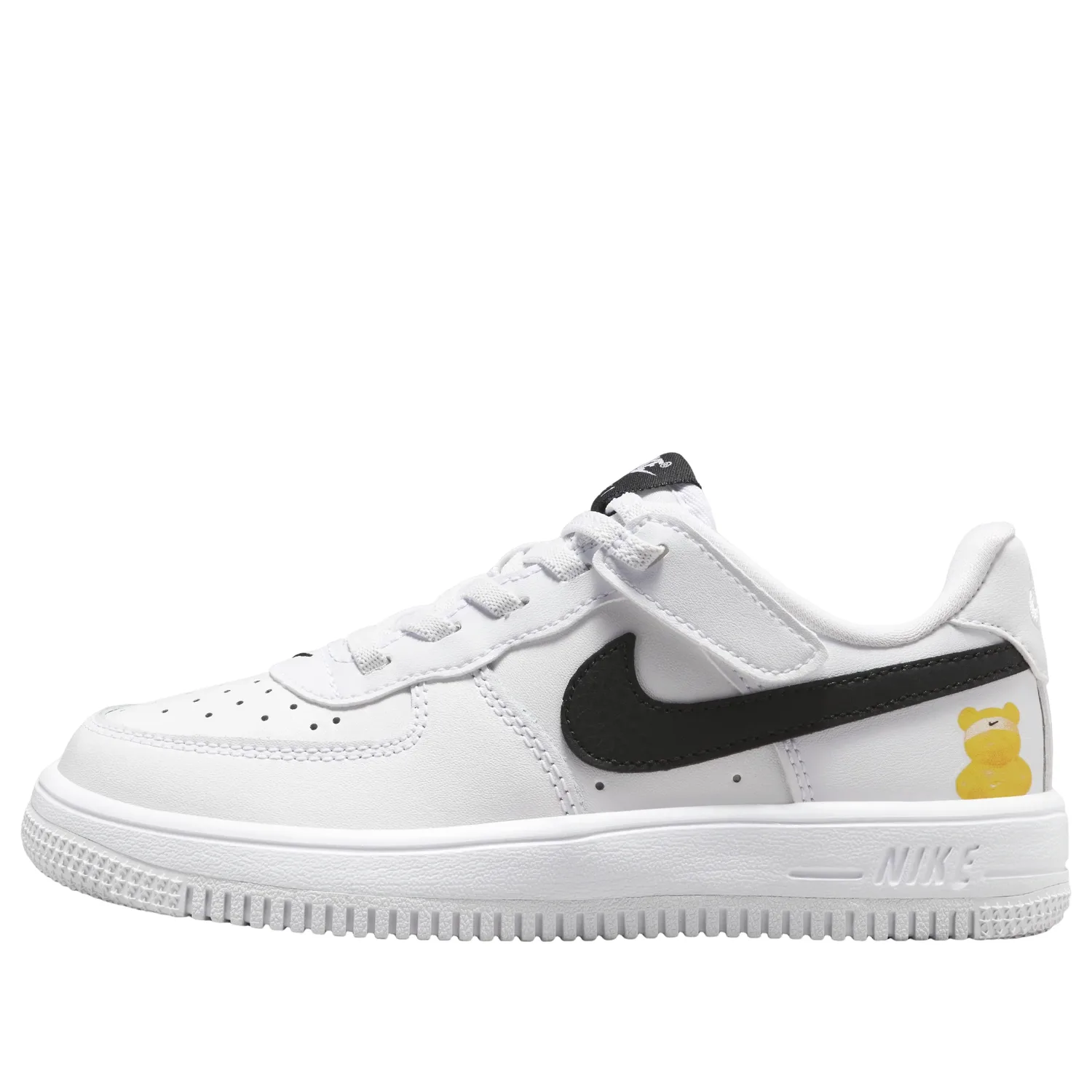 Кроссовки (PS) Nike Force 1 Low EasyOn 'White Black'