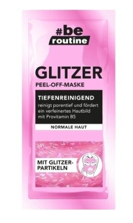 

Be routine, Peel-Off, маска для лица с блестками, 12 мл B.E. Routine