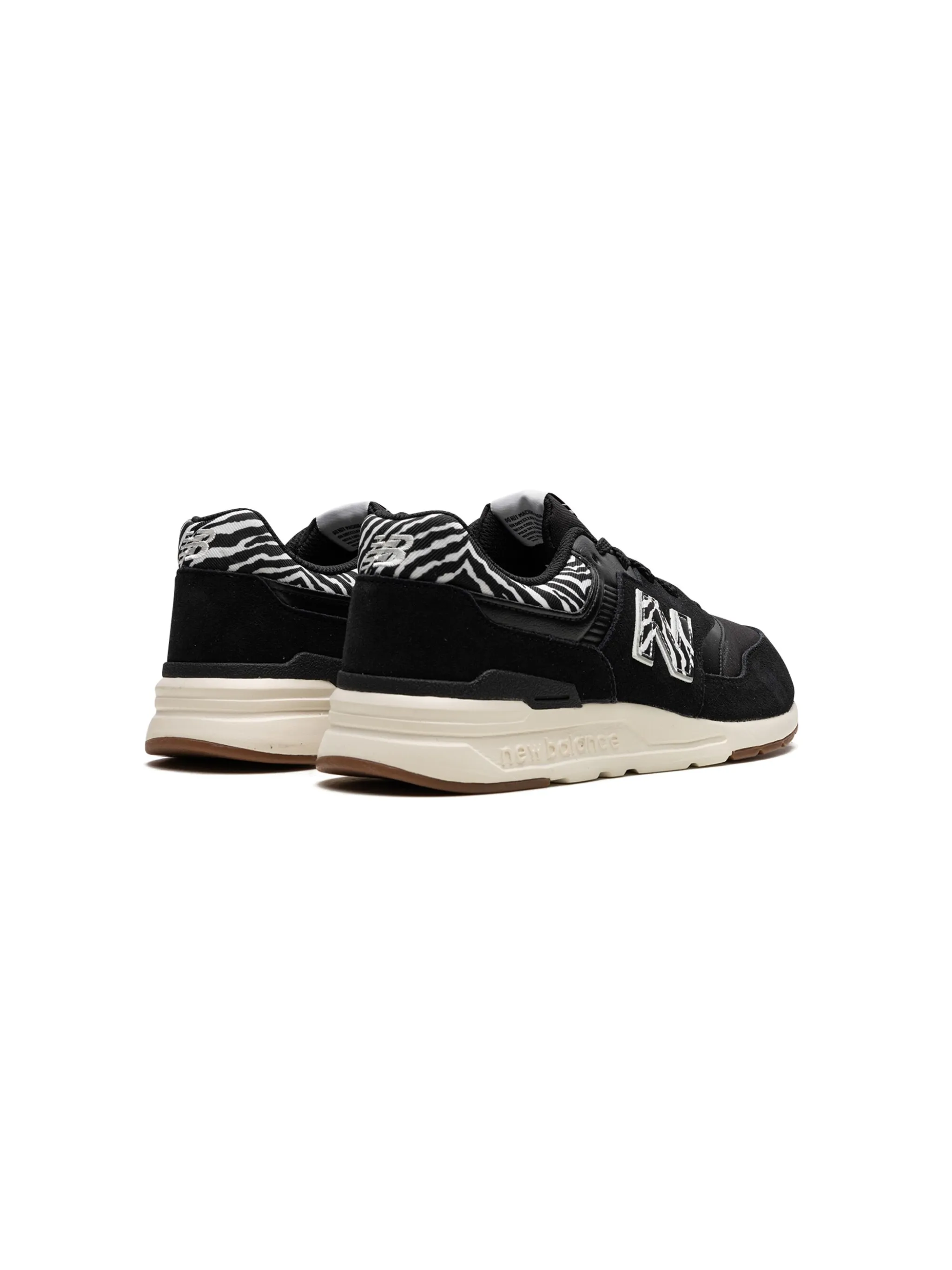 Кроссовки 997 Zebra New Balance Kids, черный — фото 4