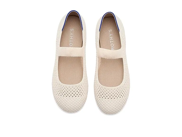 Туфли Mary Jane Rothy's Kids, White Open-knit — фото 3