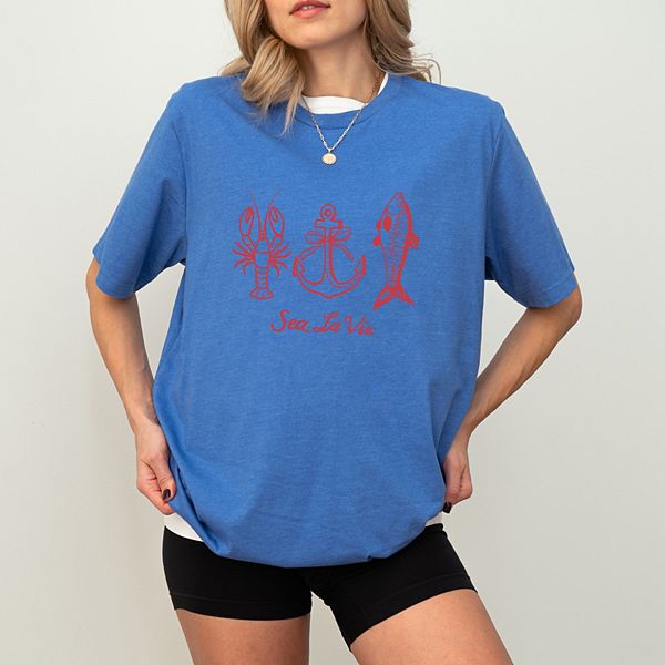 

Футболка Sea la vie 3 across с коротким рукавом Simply Sage Market, Royal, Зеленый, Футболка Sea la vie 3 across с коротким рукавом Simply Sage Market, Royal