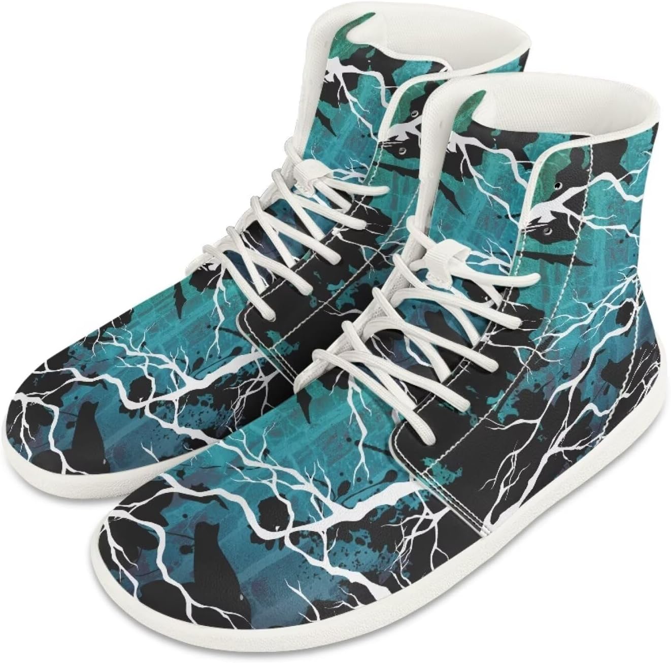 

Мужские кроссовки для хайкинга с принтом «Огненная машина», спортивная обувь для улицы, треккинга и бега по тропам, белая подошва Pugasmiru