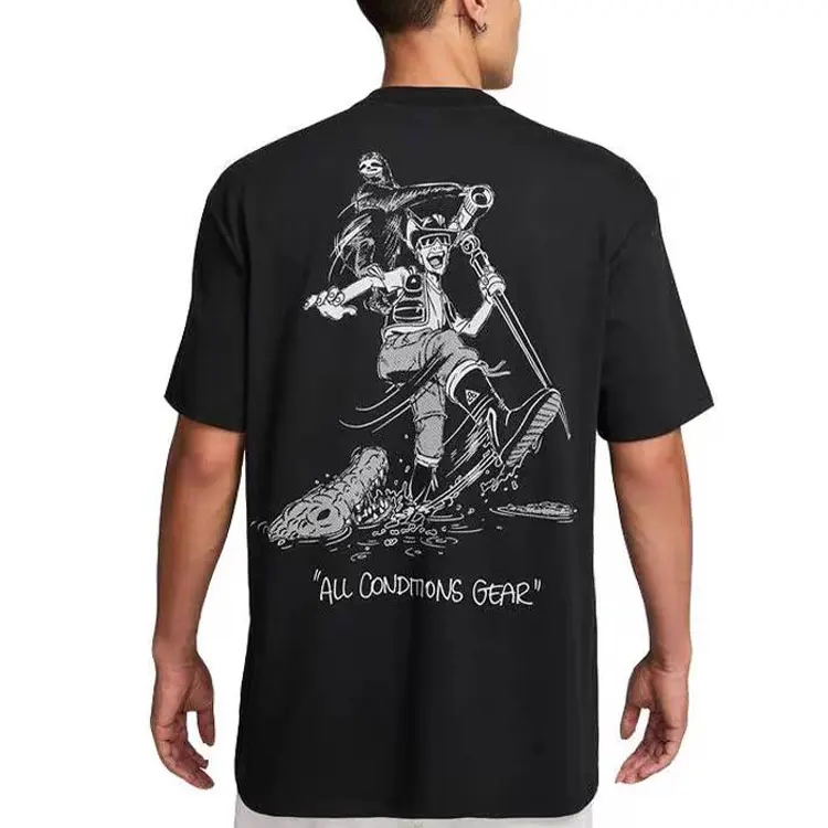 Nike Футболка Dri Fit SS25 мужская black — фото 3