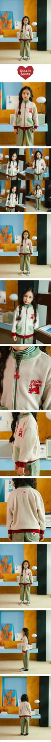Детский вязаный кардиган на молнии с кошкой от Belita&Boys — фото 2