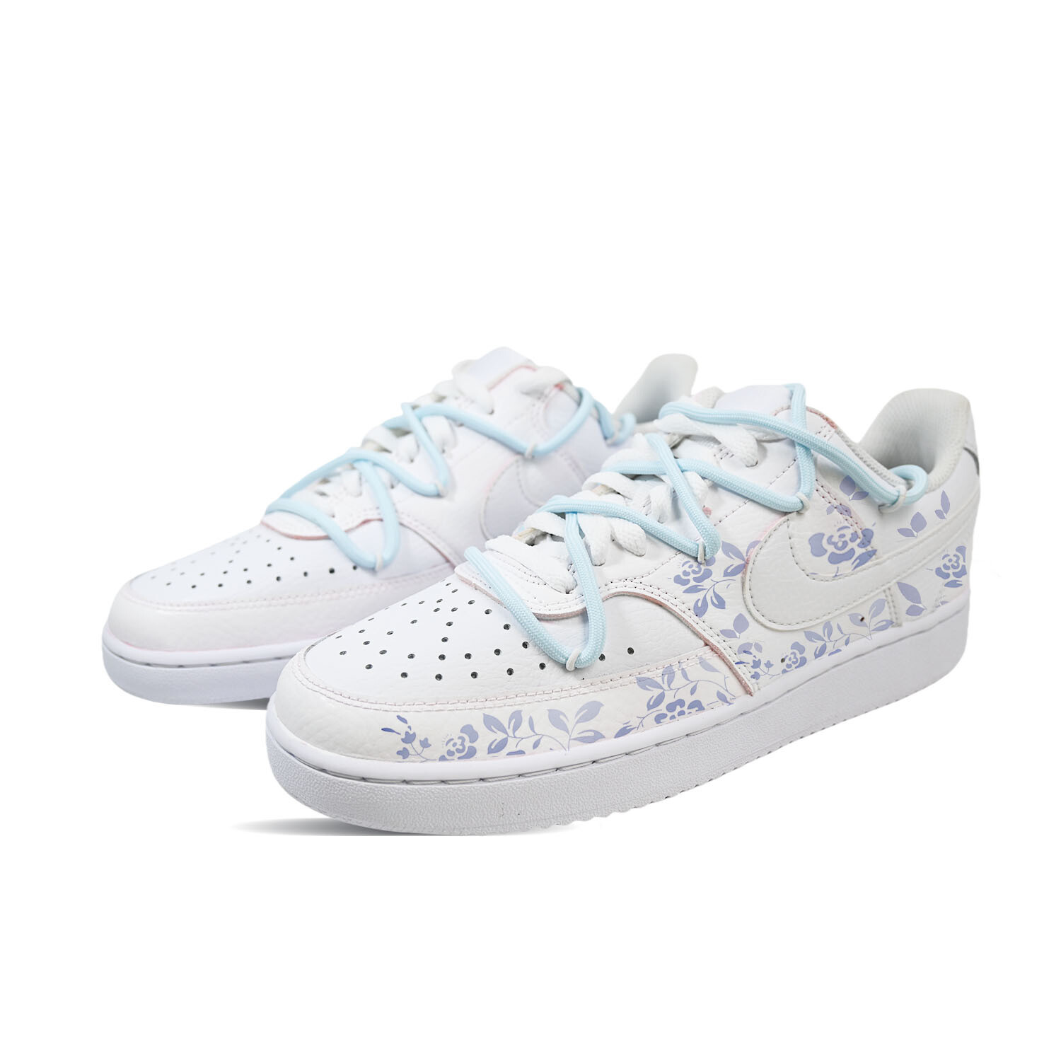 Кроссовки Nike Court Vision Low Skateboarding Shoes Men Low-top White, белый — фото 4