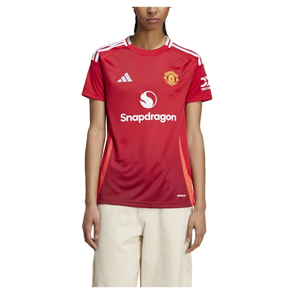 

Футболка с коротким рукавом adidas Manchester United 24/25 home Woman, красный