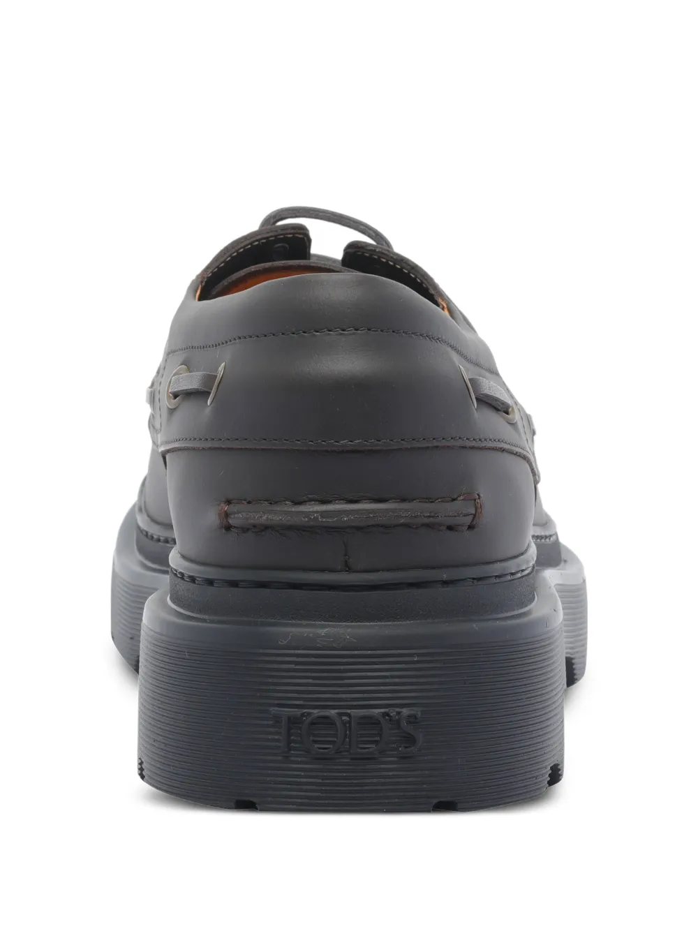Туфли на платформе со шнуровкой Tod'S, черный — фото 3