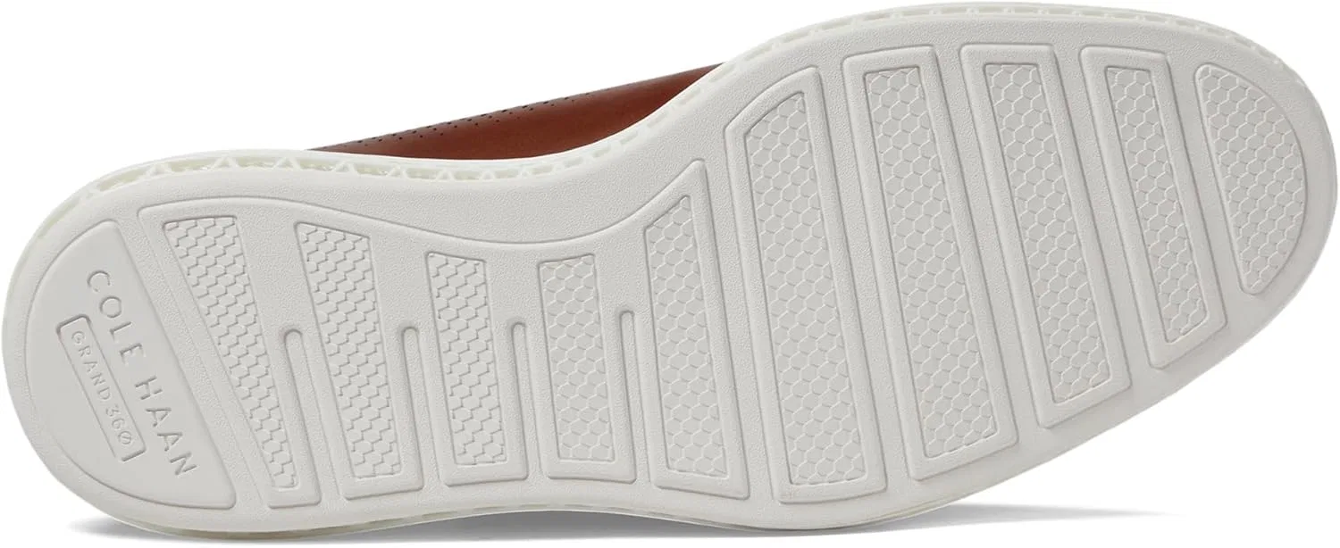 Оксфорды из натуральной кожи, Cole Haan, британский загар/белый — фото 3