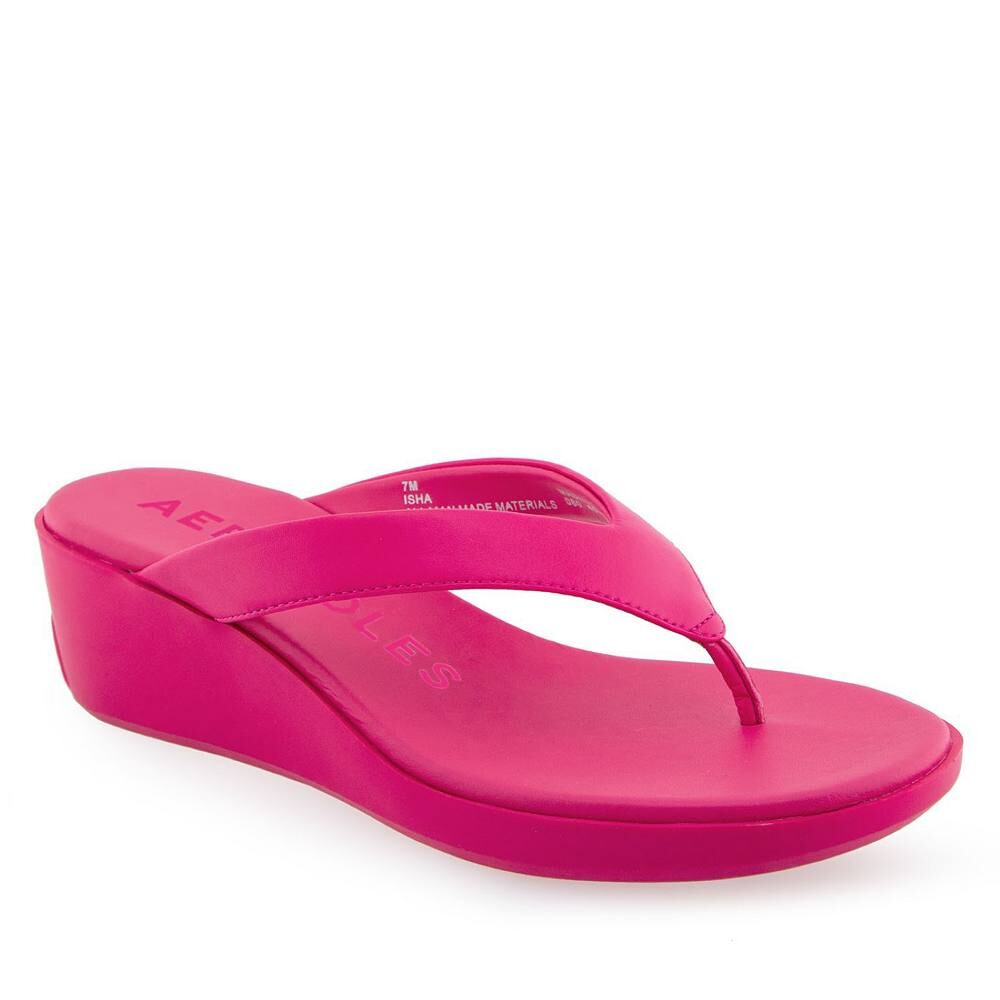 

Женские босоножки на танкетке Aerosoles Isha, цвет Virtual Pink Pu