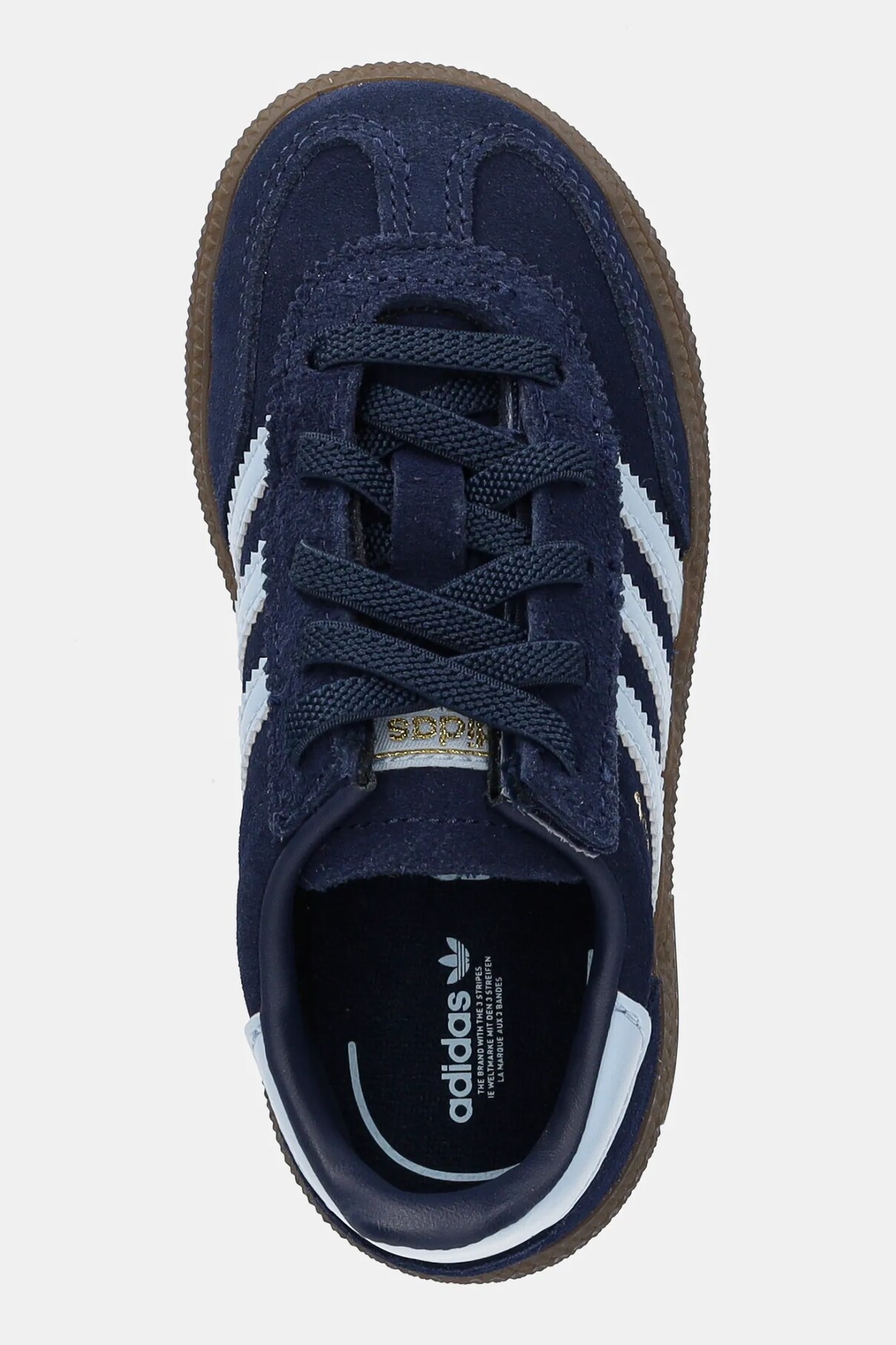 Кроссовки замшевые детские гандбол SPEZIAL Adidas Originals, темно-синий — фото 3