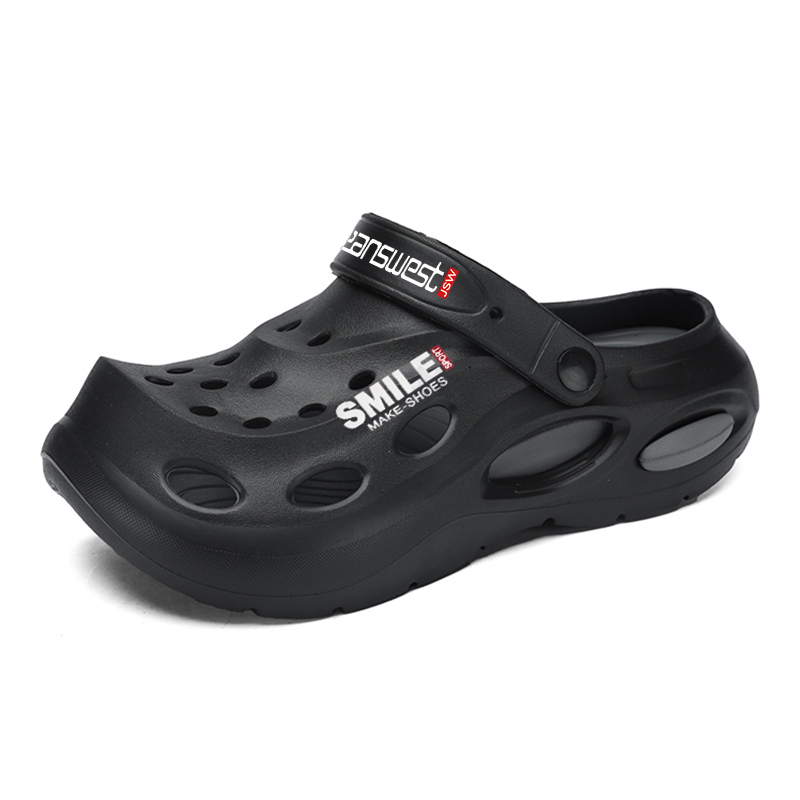 

JEANSWEST Клоги мужские черно-серые, цвет Black Gray