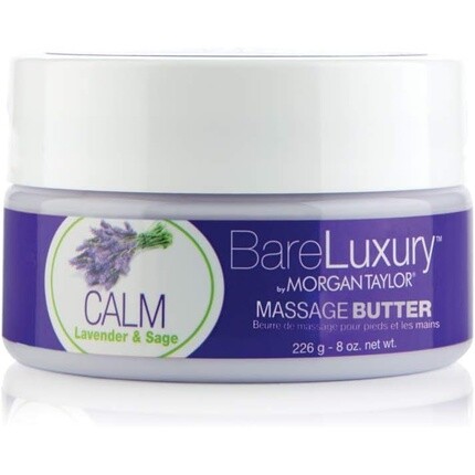 

Успокаивающее массажное масло Bareluxury с лавандой и шалфеем, 8 унций, Morgan Taylor