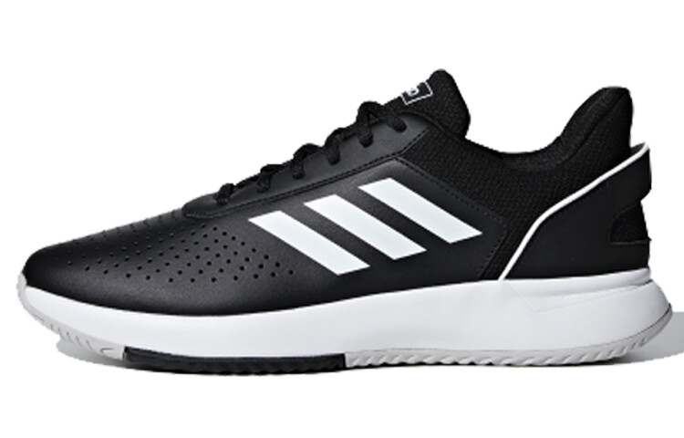 

Кроссовки для бега Courtsmash мужские с низким верхом, черные/белые Adidas Neo