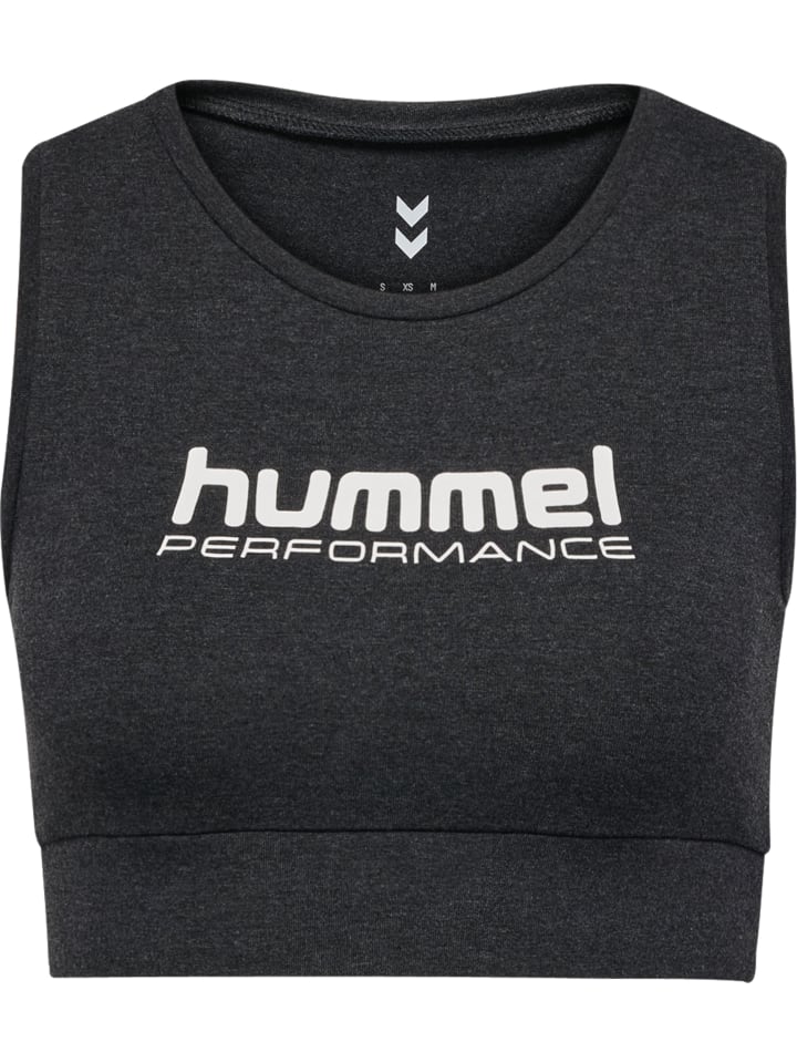 

Топ Hummel, цвет black melange
