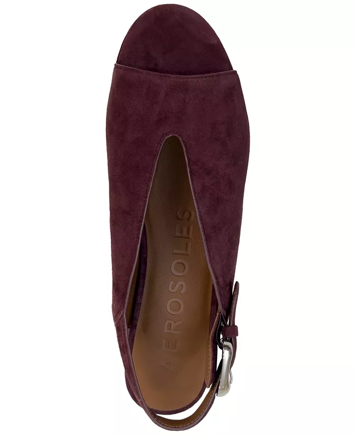 Женские туфли Cornelia на платформе и каблуке Aerosoles, фиолетовый — фото 4
