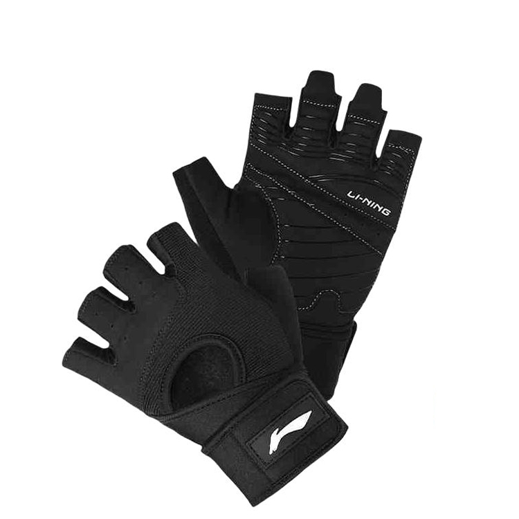 

Перчатки для бильярда, боевых искусств, регби, баскетбола и фитнеса, защитные силиконовые, для женщин и мужчин LINING, черный