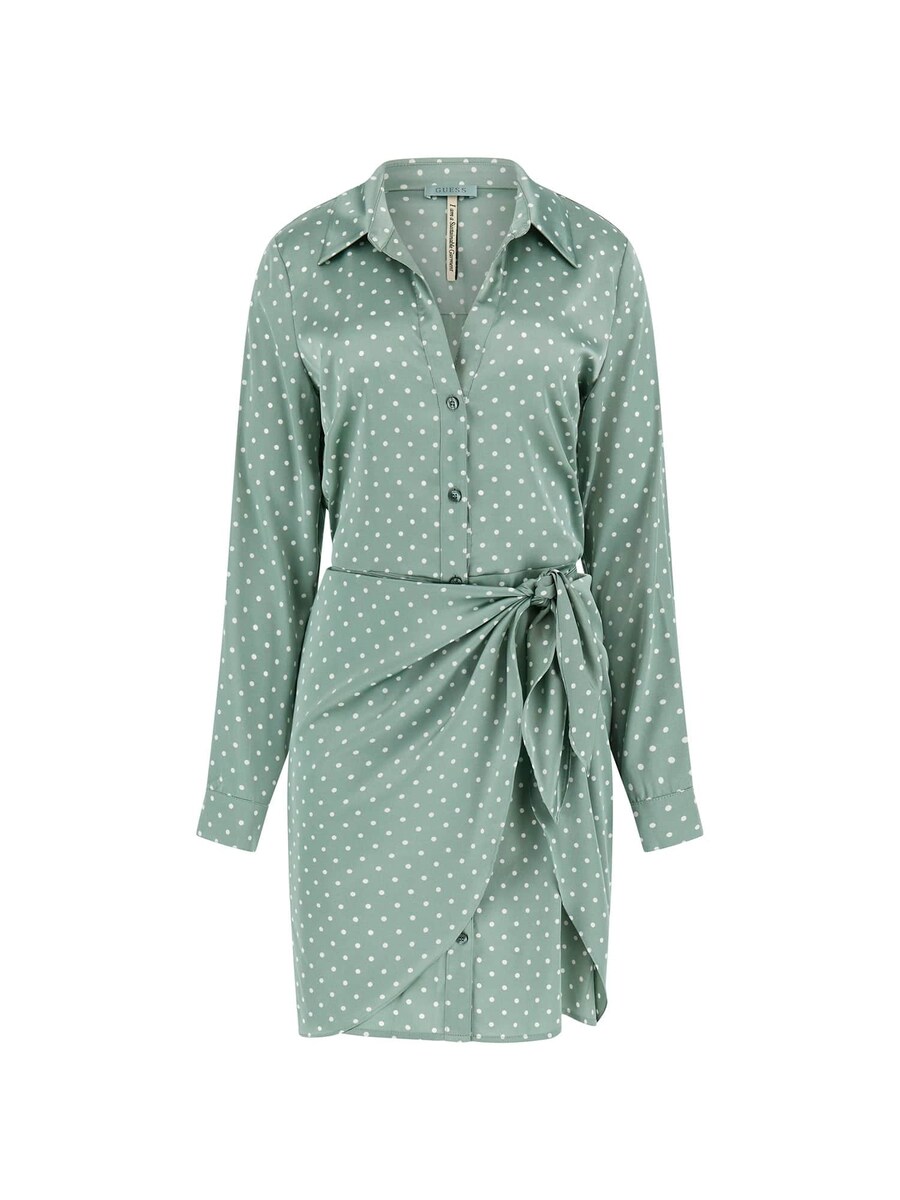 

Платье рубашка GUESS Shirt Dress, зеленый