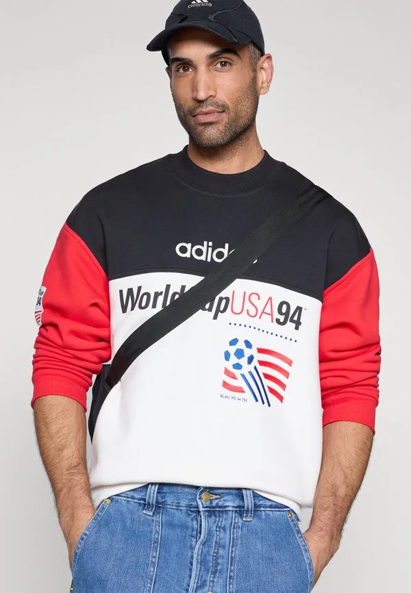Толстовка Adidas Performance, Black/Cloud White — фото 4