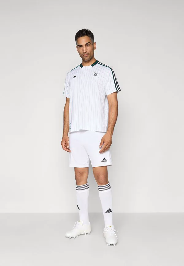 Легендарная футболка футбольного клуба «ливерпуль» Adidas Originals, White/Sea Green — фото 2