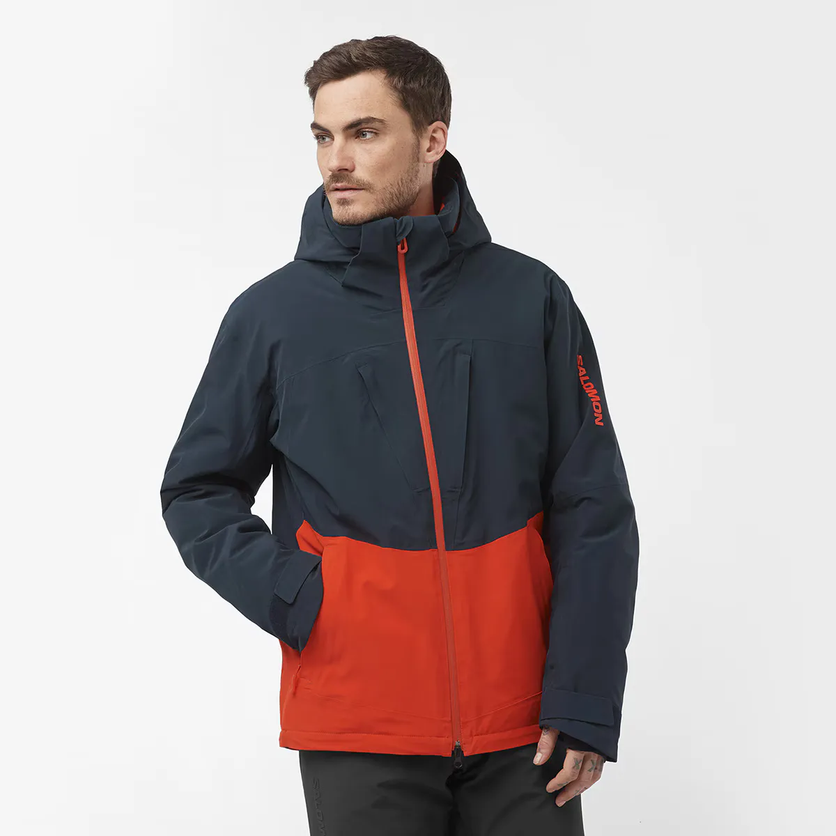 

Мужская куртка Salomon Highland M Утепленная куртка, темно-синий/красный