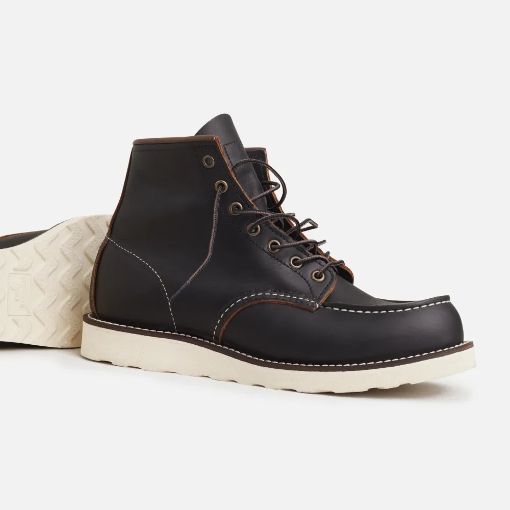 Мужские ботинки 6-inch Moc Toe 8849 Black Prairie от Red Wing Shoes — фото 3