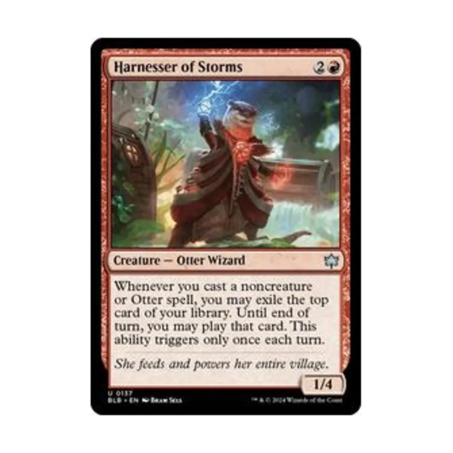 

CCG Укротитель бурь (U), MTG - Bloomburrow
