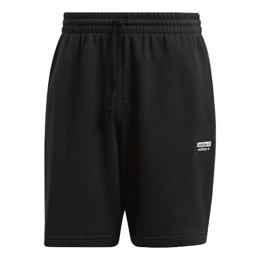 

Шорты men's originals double label sports black shorts Adidas, черный