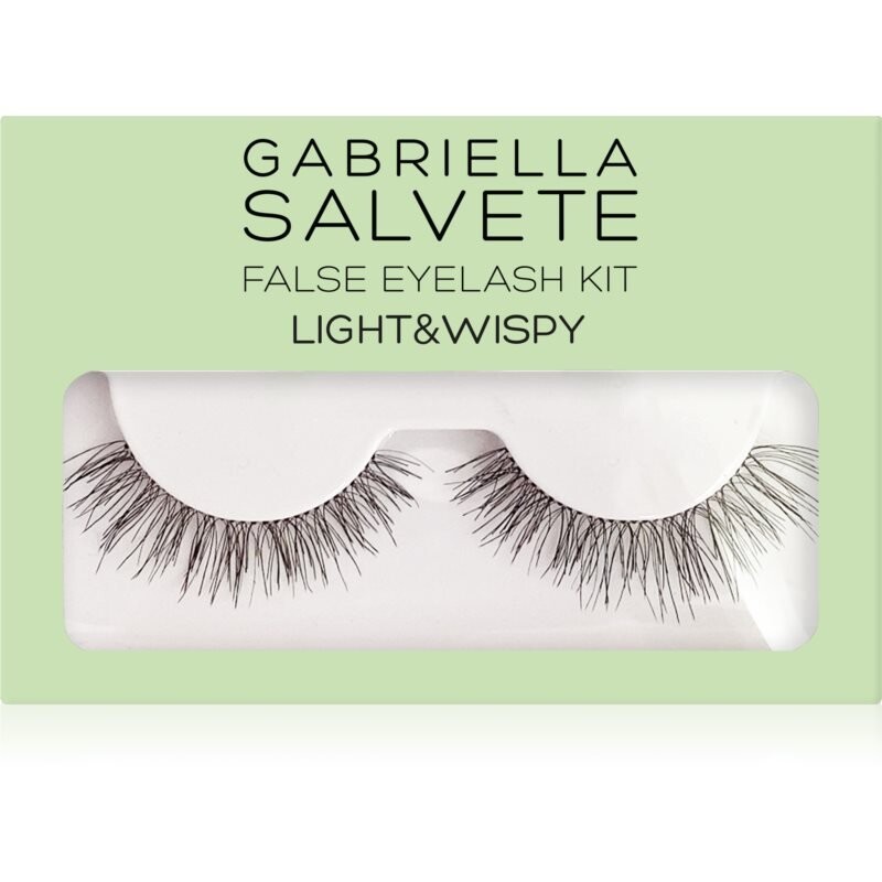 

Набор накладных ресниц Gabriella Salvete Накладные ресницы Light & Wispy с клеем 1 шт