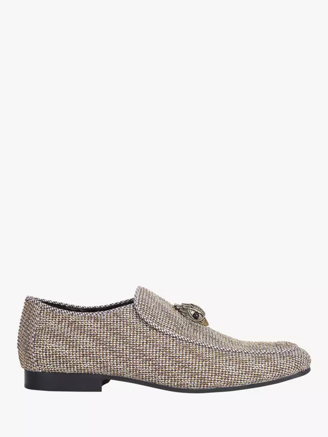 

Лоферы Kurt Geiger London Hugh Eagle Head Herringbone, коричневый