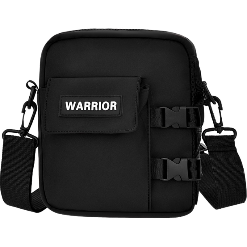 

WARRIOR Нейлоновая поясная сумка унисекс черная, Black