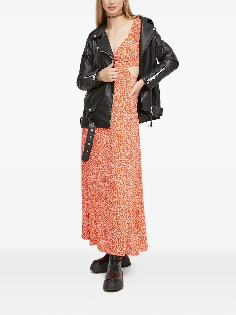 

Платье макси Last Call Billabong, оранжевый