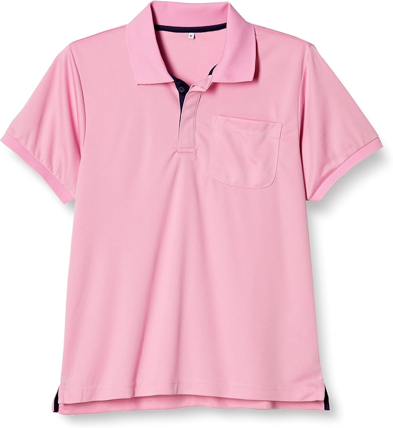 

Поло с коротким рукавом Catch R579711, униформа, для медицинских учреждений, женская, мужская, цветовая гамма, размеры M, L, LL, 3L, розовый/темно/синий