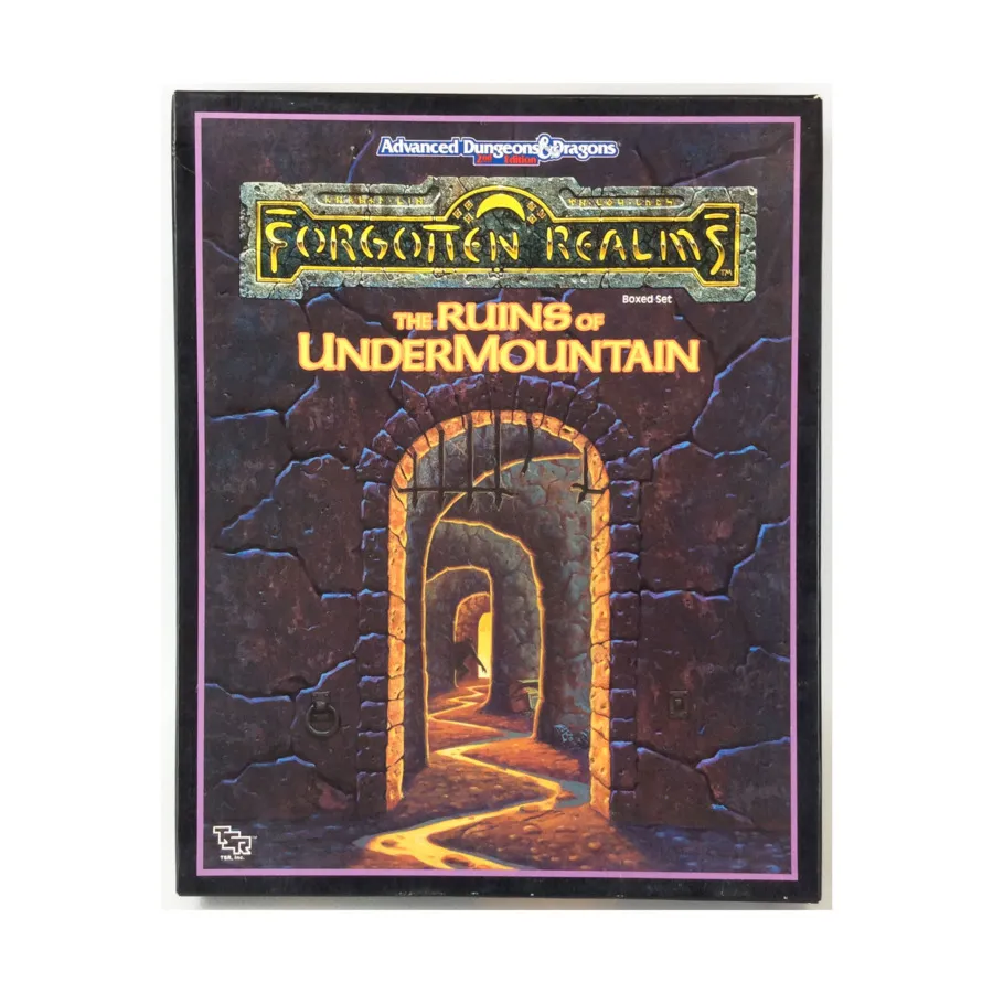 

Бокс-сет Ruins of Undermountain (1st Printing), Forgotten Realms - Box Sets & Miscellaneous