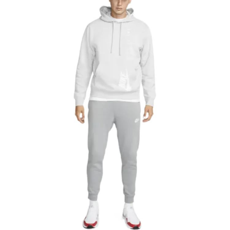 Худи Nike Club Fleece+ Logo DQ5153-097 — фото 3